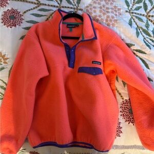 Patagonia Men's Bright Pink Fleece Synchilla